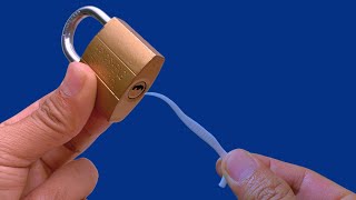 Open any lock easily if you know this secret [upl. by Gnil]