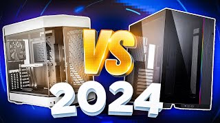 Best PC Cases in 2024 Hyte Y60 vs Lian Li O11 [upl. by Nhguaval]