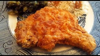 Fried Pork Chops  Complete Meal [upl. by Cedell]