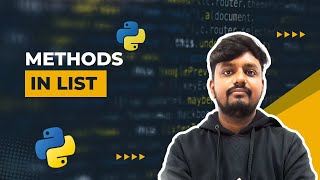 Python List Methods  Python Tutorials in Hindi  Video 6 [upl. by Atirac]