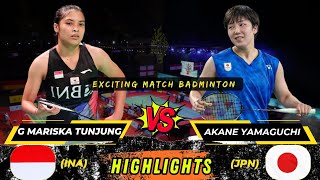 Exciting Match 🔴 Gregoria Mariska Tunjung Vs Akane Yamaguchi Ahead of Japan Masters 2024 [upl. by O'Donoghue278]