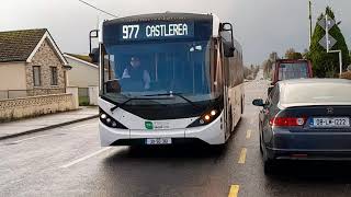 Local link bus 🚌 to Castlerea in Gurteen in County Sligo [upl. by Ttegdirb]