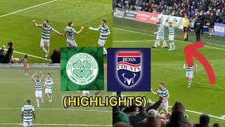 ROSS COUNTY V CELTIC 03 HIGHLIGHTS [upl. by Amehsyt]