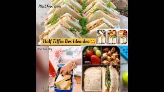 💞😋Day6 Half Tiffin Box IdeaBread Sandwich amp Dry Fruits💞shorts shortsfeed food breadtiffinbox [upl. by Attevroc]