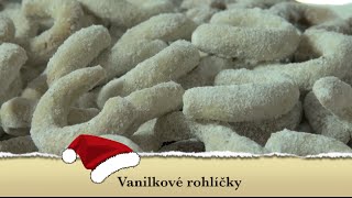 Vanilkové rohlíčky  recept [upl. by Nahtad]