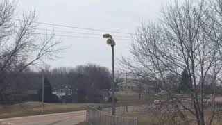 Kids Scared By Tornado Siren Chaska Allertor Alternate POV [upl. by Nnairahs]