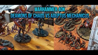 Which Side Will Blow Up First 40k 1500p Battle Report [upl. by Gnof]