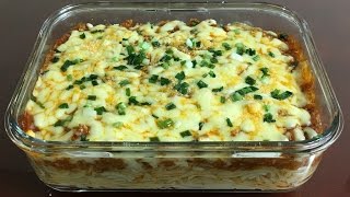 7301 spaghetti gratin  스파게티 그라탱 [upl. by Rramaj]