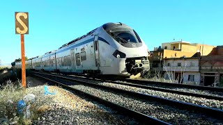 SNTF ALGERIE  Train CORADIA daujourdhui Alger  Oran à gare de SIG [upl. by Berni638]