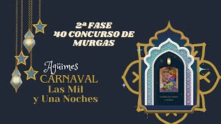 SEGUNDA FASE CONCURSO DE MURGAS CARNAVAL DE AGÜIMES 2024 [upl. by Arimas]