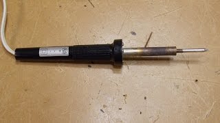 How to Tin a Soldering Iron Tip or Retin an Old Soldering Iron Tip [upl. by Tony]