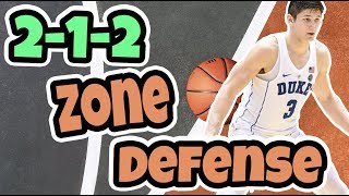 212 Basketball Zone Defense [upl. by Noivert601]