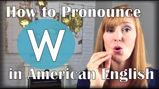 The W Sound vs The V Sound  American Accent Training [upl. by Chadbourne]