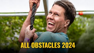 Mud Masters Obstacle Run  All obstacles 2024 [upl. by Gereld]