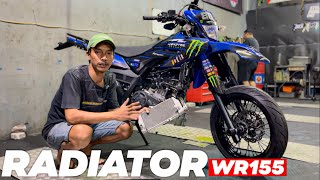 MODIFIKASI YAMAHA WR 155  GANTI RADIATOR RACING ASG BIAR MESIN MAKIN ADEM [upl. by O'Neill]