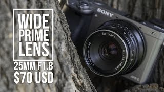 7Artisans 25mm F18 Sony EMount Review  Sony a6000 Image Samples [upl. by Zerdna]