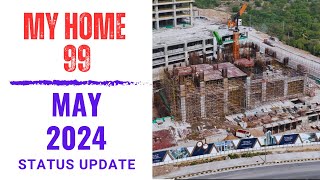 My Home 99  Kokapet Hyderabad  May Update [upl. by Nebuer969]