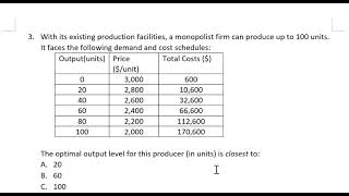 CFA Level 1 Mock Exam Questions Economics part 1 [upl. by Remmos826]