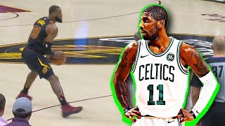 LeBron James Impersonates Kyrie Irving [upl. by Elletnohs569]