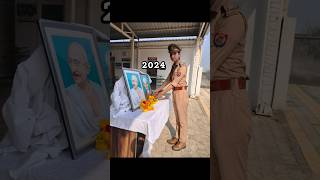 Celebrated Ghandhi jayanti police upcop shortvideo shorts motivation youtubeshort shorts🔥⭐⭐ [upl. by Aitnecserc581]