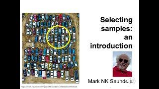 Selecting samples an introduction [upl. by Hugibert906]