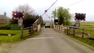 Ufton Nervet Swing Bridge 07052016 [upl. by Noll]