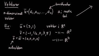 Vektorer del 1 introduktion till vektorbegreppet [upl. by Aerdnahs]