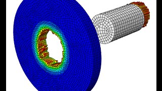 Abaqus CAE Step by step How to use the material damage in high velocity impact problem [upl. by Janot]