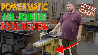 Powermatic 6inch Jointer  Tool Review  Honest Opinion [upl. by Ycrad]