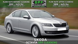 Skoda Octavia 16 TDI DPF Cleaning [upl. by Fleisig138]