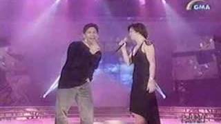 Regine sings Forever with Martin Nievera [upl. by Annayoj947]