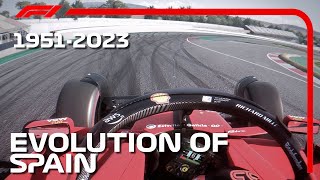 Evolution Of Spain F1 1951  2023 [upl. by Genevieve201]