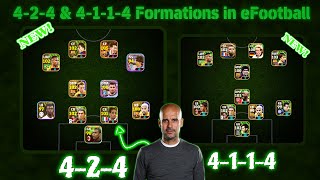 How To Get Closest 424 amp 4114 Formations In eFootball 2024 Mobile  Hidden Formations [upl. by Felipe]