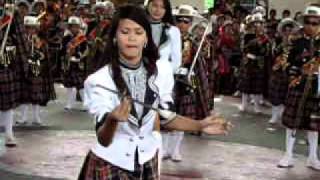 Majorette exebhition in Sto Nino feast in Muntinlupapart 2 [upl. by Dnomaj]