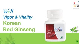 Well Korean Red Ginseng Features amp Benefits [upl. by Dlareme]