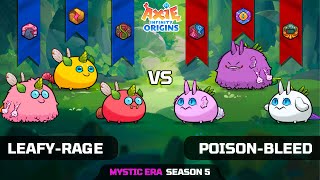 RAVENS TACTIC RUNE APPEARS IN THE TOP 10  Aremzy vs ZAPOT  TOP 15  SEASON 5  AXIE ORIGINS [upl. by Mima28]