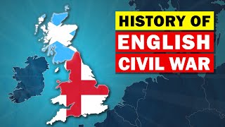 English Civil Wars  Animated History [upl. by Raymund622]