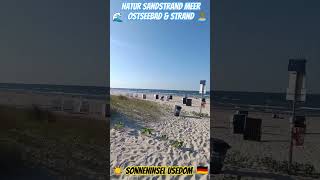 Natur und Strand  Ostseestrand und Ostseebad  Sonneninsel Usedom  Deutschland [upl. by Nairrot37]