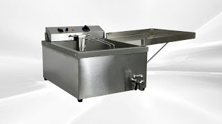 Doughnut fryer Commercial fryer fryer machine type automatic constant temperature fryer DF251 [upl. by Nairdna]