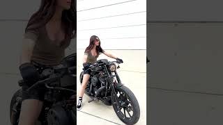 glasses shoes and gloves but I forgot the helmet sorry harleydavidson harley bikelife [upl. by Enerahs]