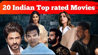 20 INDIAN TOP RATED MOVIES [upl. by Otrebron]