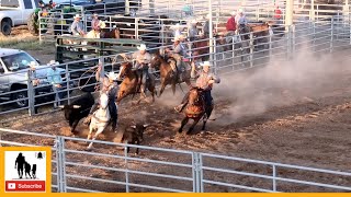 Stray Gathering  2023 West Texas Ranch Rodeo  Friday [upl. by Alfeus792]