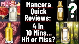 Mancera Perfume Review NEW Fig Extasy Gold Intensitive Aoud Deep Forest Midnight Gold Fragrance [upl. by Lipman]