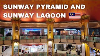 Sunway Pyramid and Sunway Lagoon Petaling Jaya Kuala Lumpur [upl. by Caravette449]