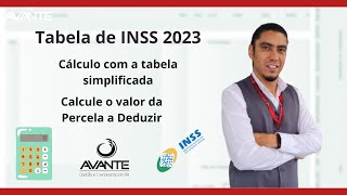 Tabela de INSS 2023  Cálculo na Prática [upl. by Ltney574]