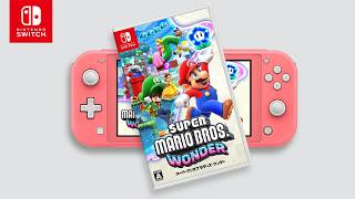 Super Mario Bros Wonder on Nintendo Switch Lite [upl. by Grosmark]