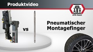 ATHHeinl Pneumatischer Montagefinger vs Montiereisen Niederquerschnittreifen [upl. by Martinsen]