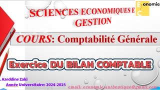 V12 Comptabilite Generale Darija Exercice3 du Bilan Comptable [upl. by Eckart]