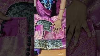 Pattu saree blouse neck designs 🥰🥻blouse designs simple blouse neck designs archana boutique [upl. by Picardi280]