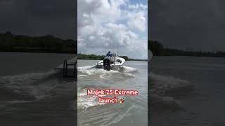 25’ Majek Extreme Launch 250 Yamaha SHO [upl. by Rist]